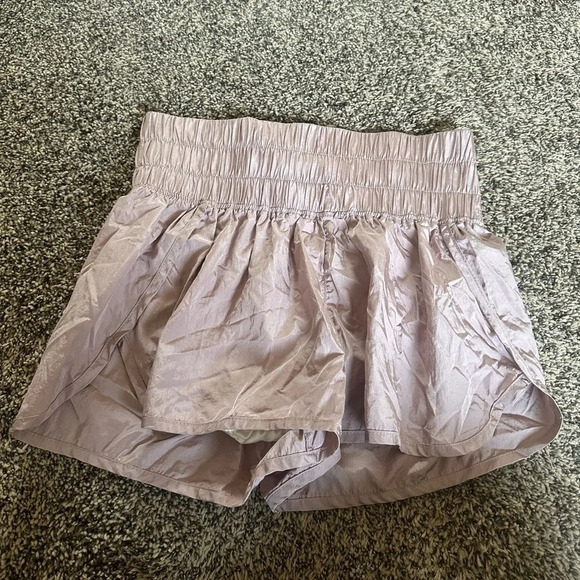 FP MOVEMENT The Way Home Shorts Moonlight Mauve Large Free People - Picture 3 of 7